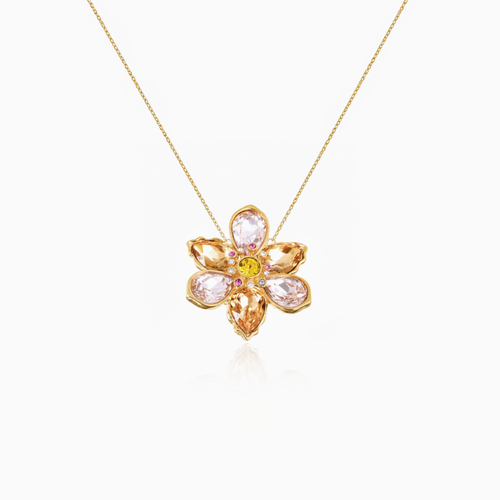 Sunlit Floral Necklace