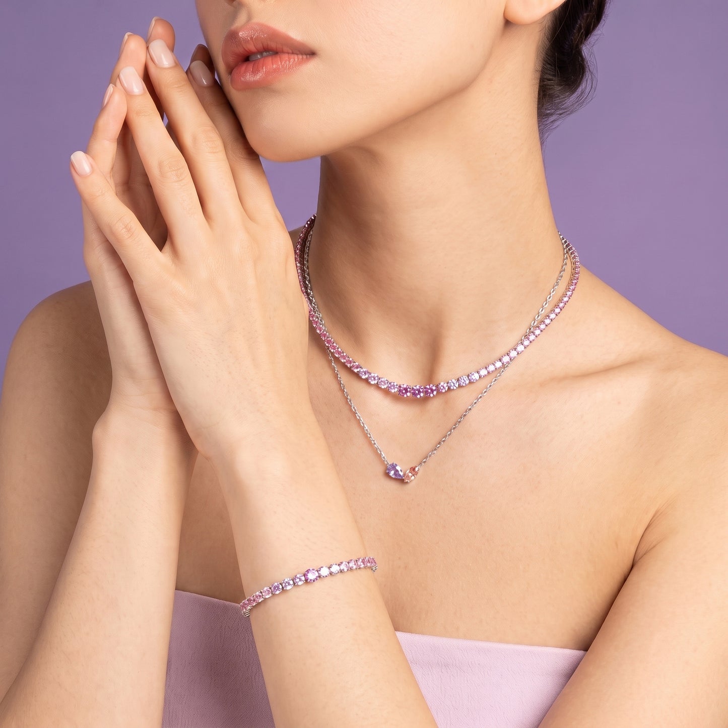Pastel Duo Necklace