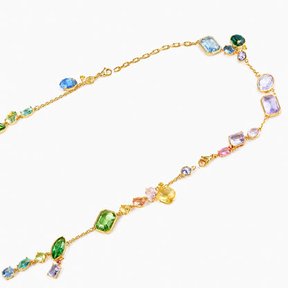 Aurora Cascade Long Necklace