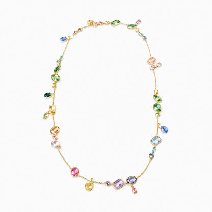 Aurora Cascade Long Necklace