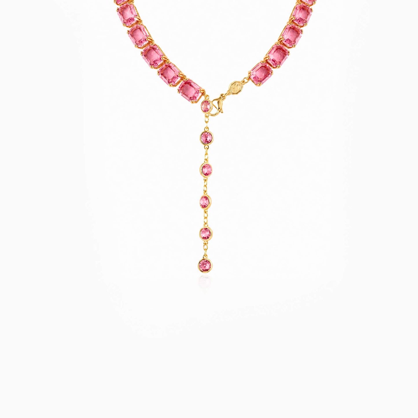 Blush Rectangle Necklace
