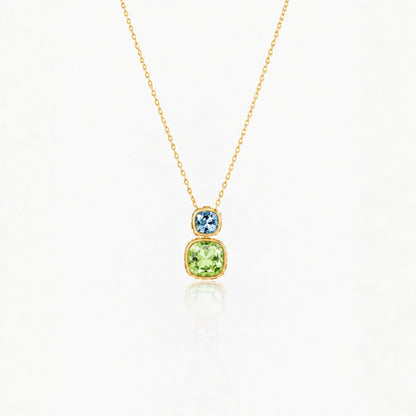 Reversible Gem Duo Necklace
