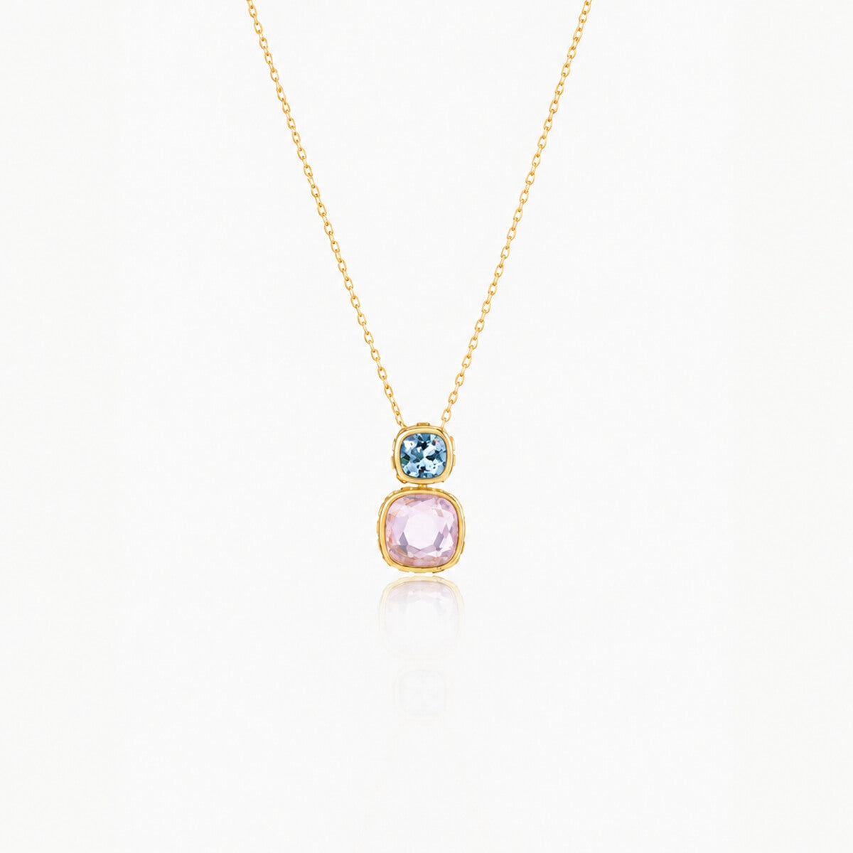 Reversible Gem Duo Necklace