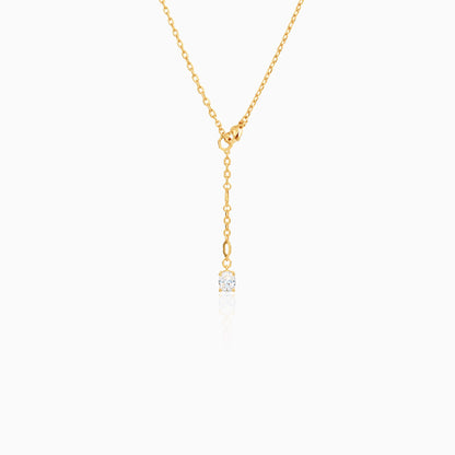 Color Inlay Pendant Necklace