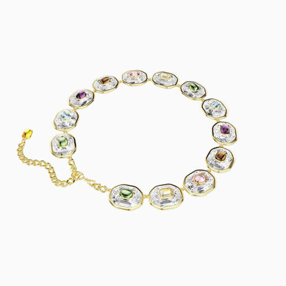 Crystal Inlay Necklace