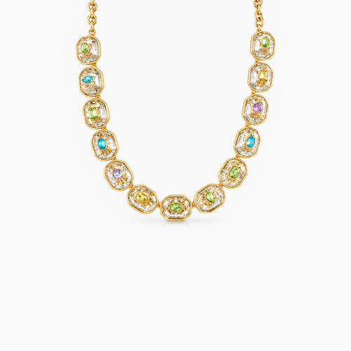 Petite Crystal Inlay Necklace