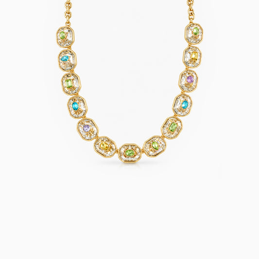 Petite Crystal Inlay Necklace