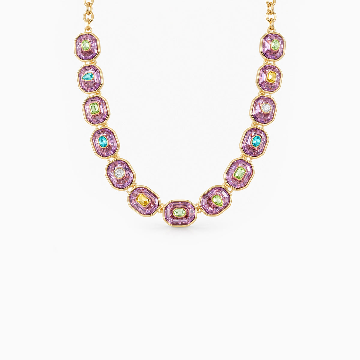 Petite Color Inlay Necklace