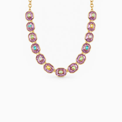 Petite Color Inlay Necklace