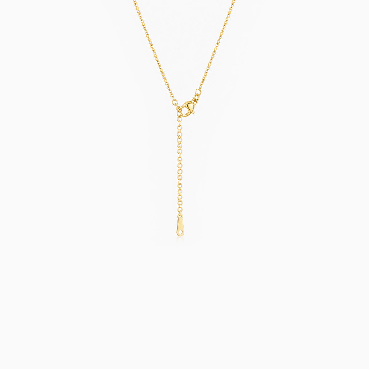 Petite Color Inlay Pendant Necklace