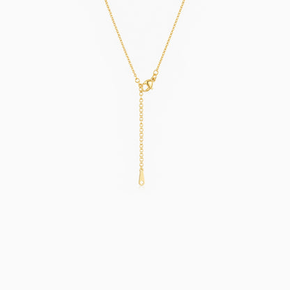 Petite Color Inlay Pendant Necklace
