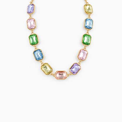Facet Link Necklace