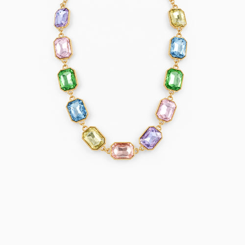 Facet Link Necklace