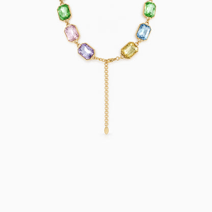 Facet Link Necklace