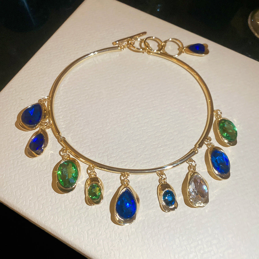 Teardrop Charm Choker