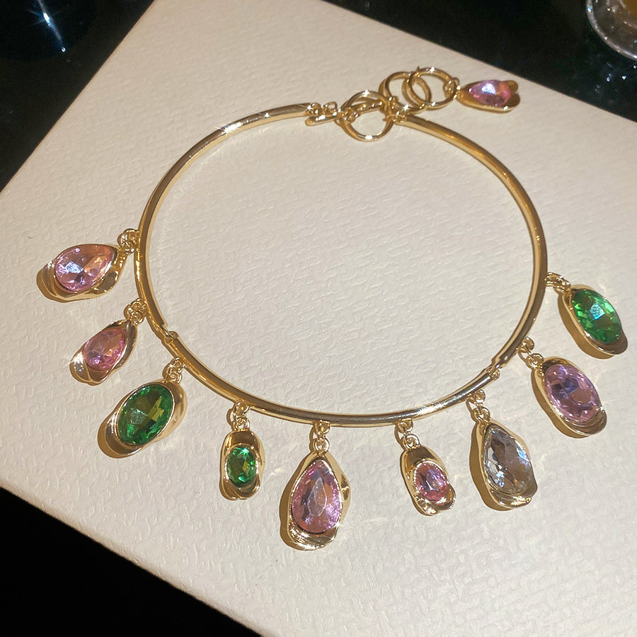 Teardrop Charm Choker