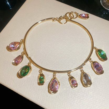 Teardrop Charm Choker