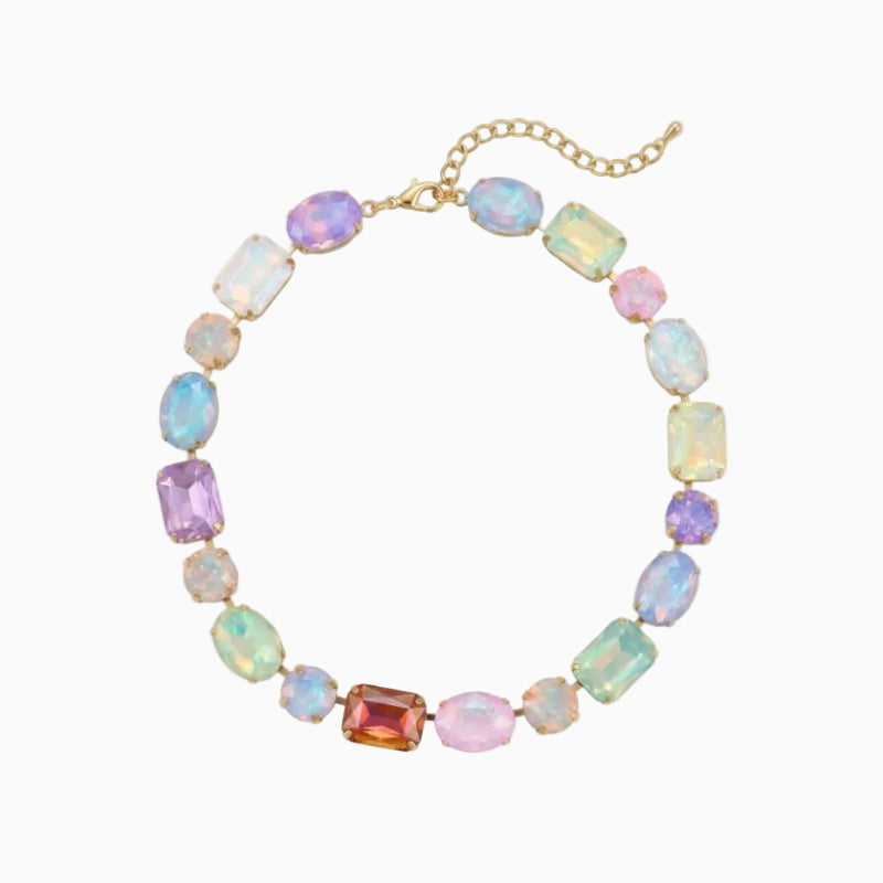 Color Prism Mosaic Necklace