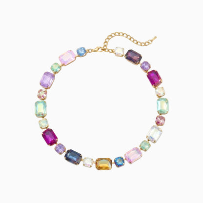 Color Prism Mosaic Necklace