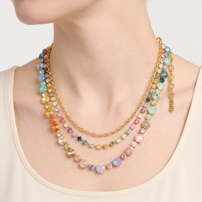Color Prism Layered Necklace