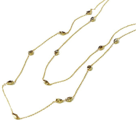 Double-Layer Long Style Gold Plated Necklace
