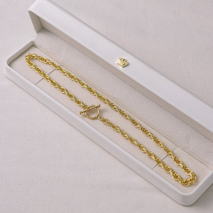 Maillard Style Natural Stone Necklace Set