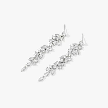 Cluster Drop Earrings
