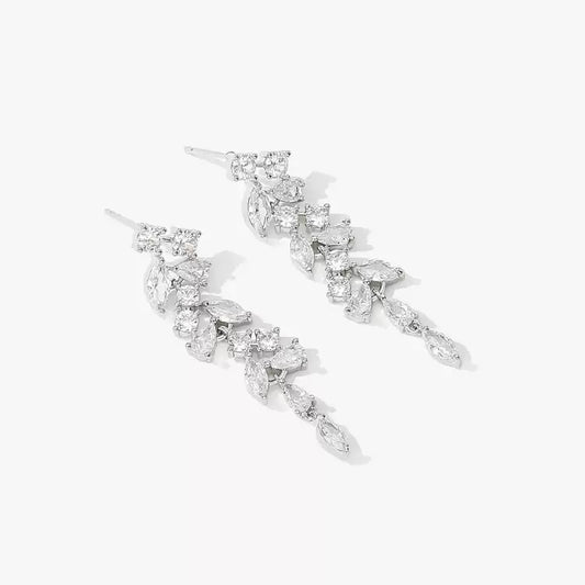 Cluster Drop Earrings