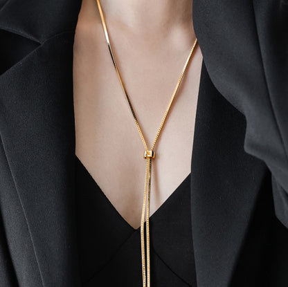 Hypoallergenic Sliding Necklace