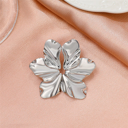 Irregular Floral Statement Earrings