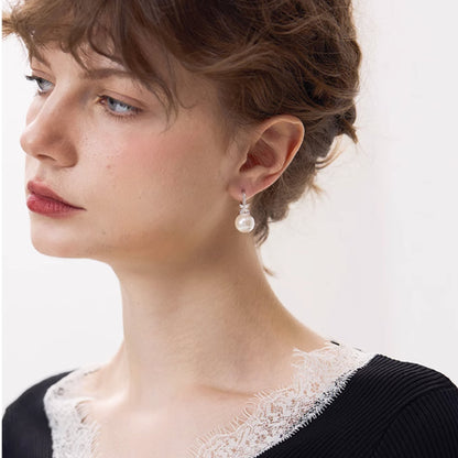 Floral Huggie Hoop Earrings