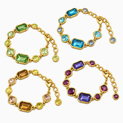Olive Gemline Bracelet