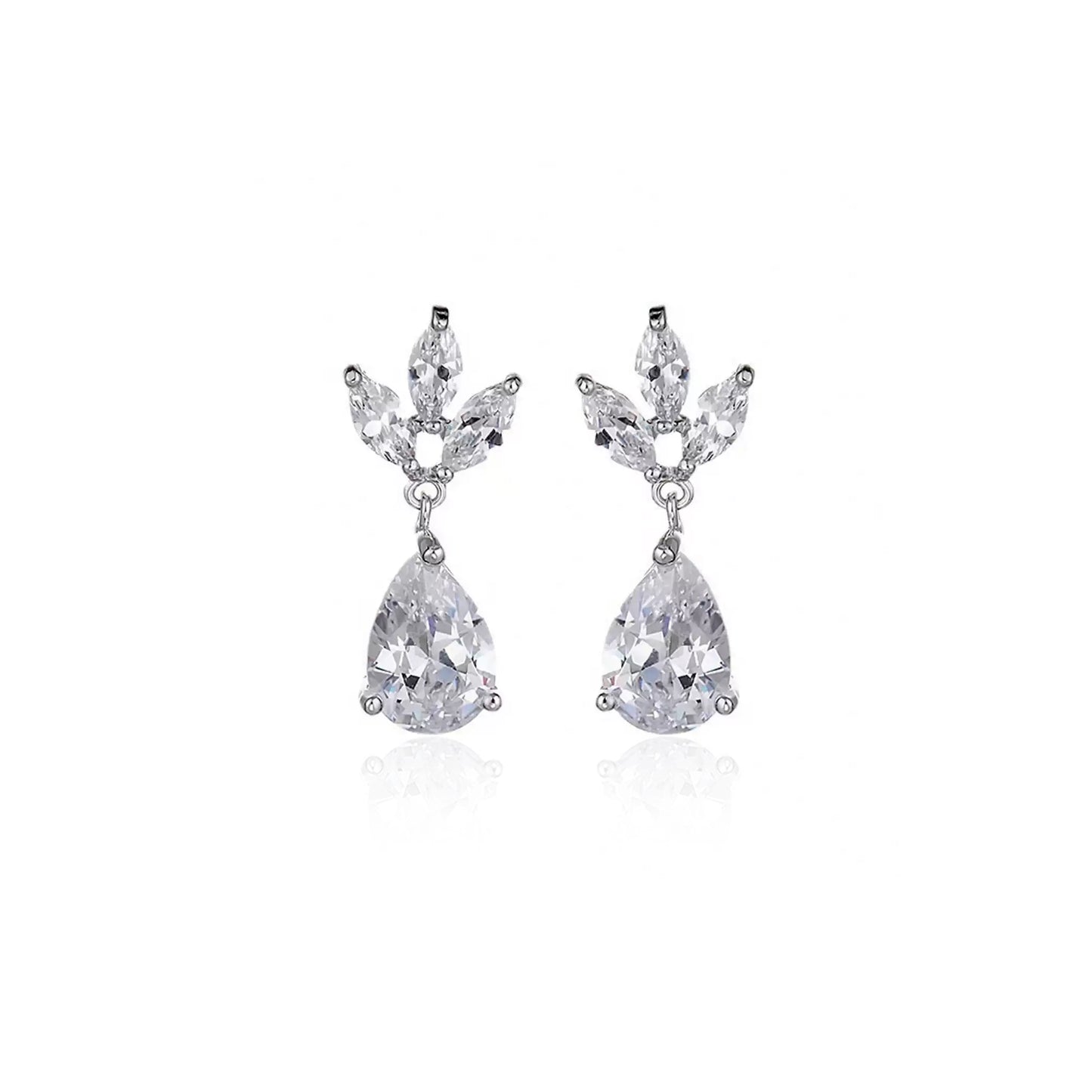 Dainty Bridal Earrings