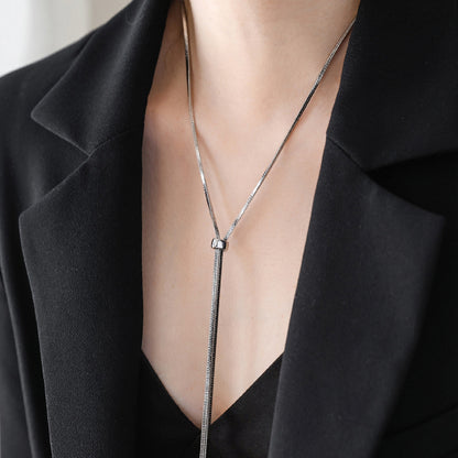 Hypoallergenic Sliding Necklace
