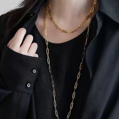 Paperclip Chain Necklace