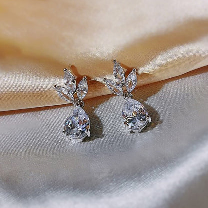 Dainty Bridal Earrings