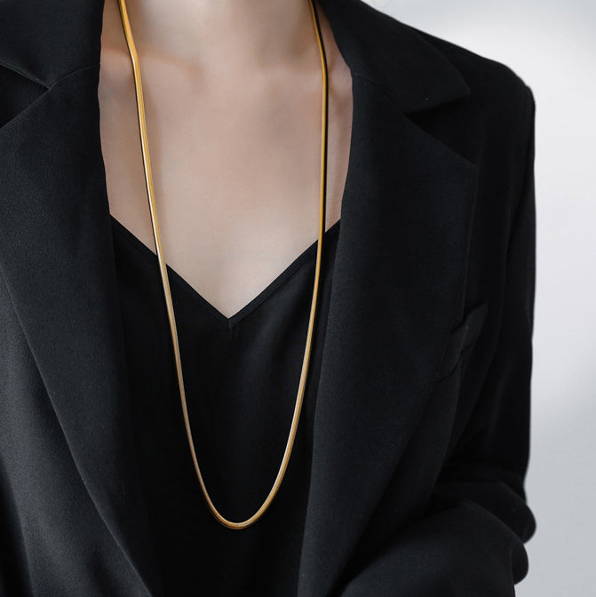 Hypoallergenic Snake Chain Necklace