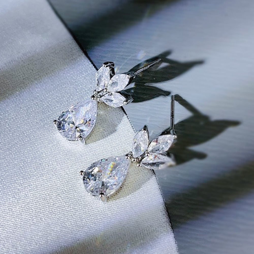 Dainty Bridal Earrings