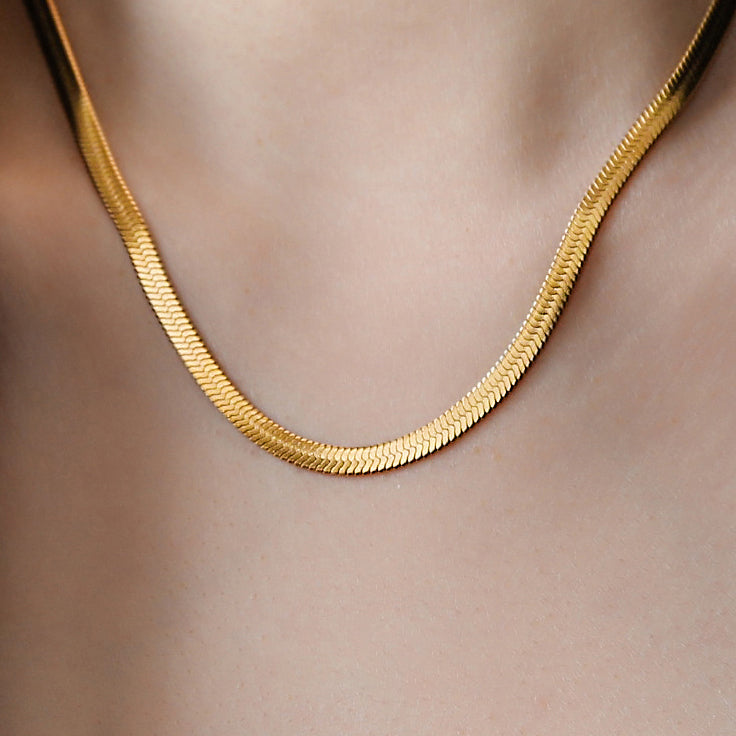 Hypoallergenic Snake Chain Necklace