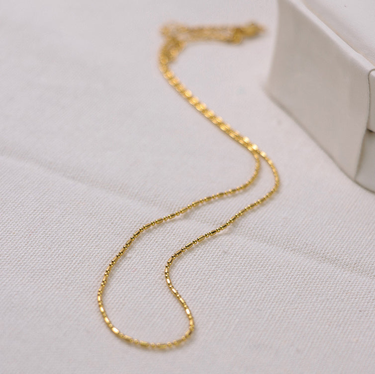 Maillard Style Natural Stone Necklace Set