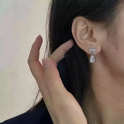 Dainty Bridal Earrings