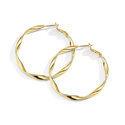 Irregular Hoop Earrings