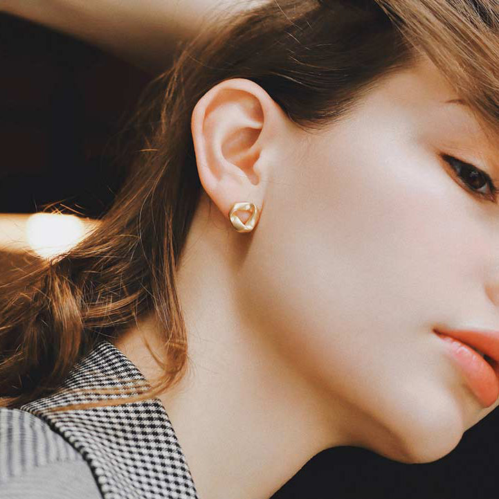 Mobius Strip Earrings