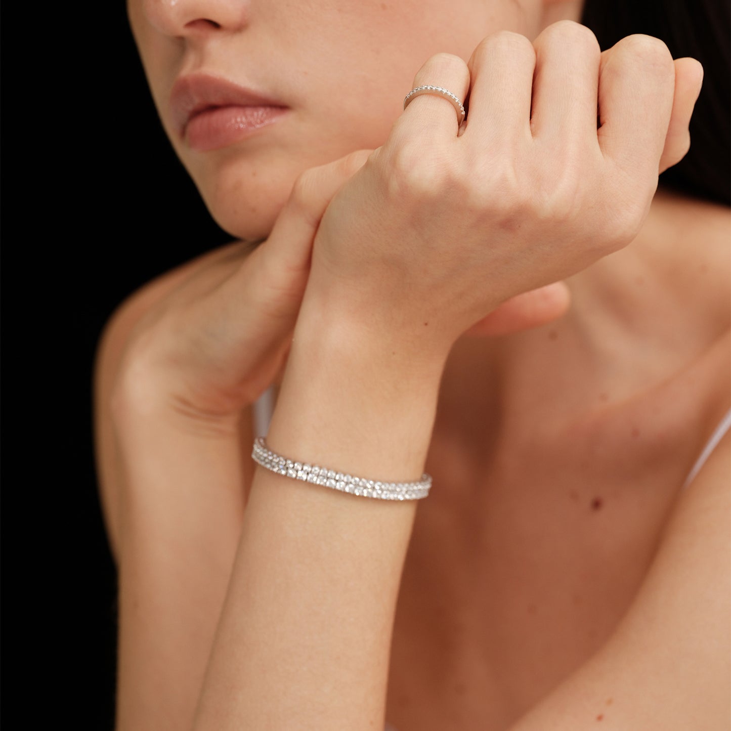 Minimalist Tennis Bracelet
