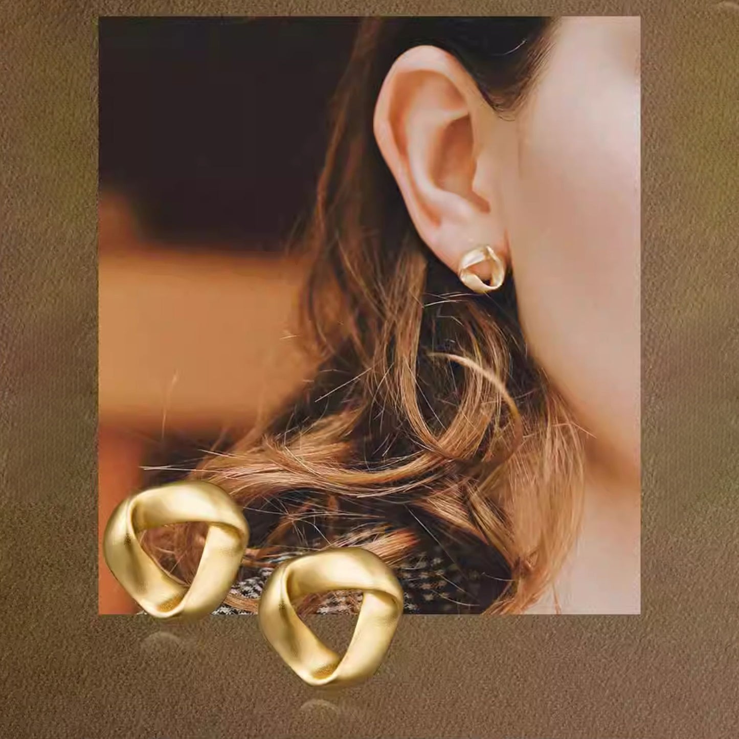 Mobius Strip Earrings
