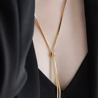 Hypoallergenic Sliding Necklace