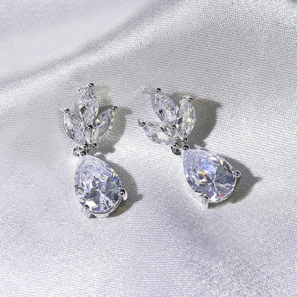 Dainty Bridal Earrings