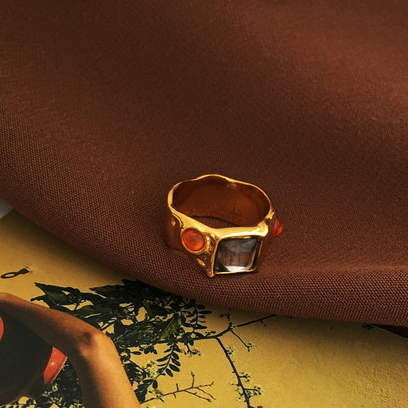 Irregular Retro Ring