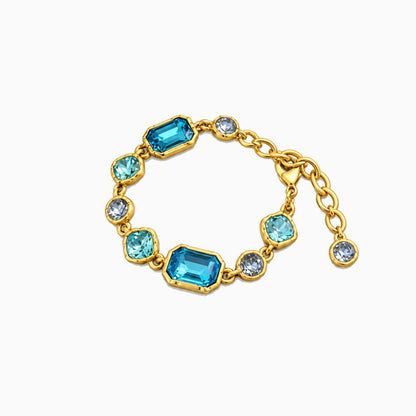 Olive Gemline Bracelet