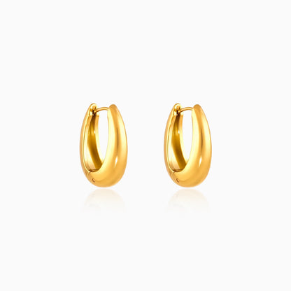 U-Shaped Plain Earrings